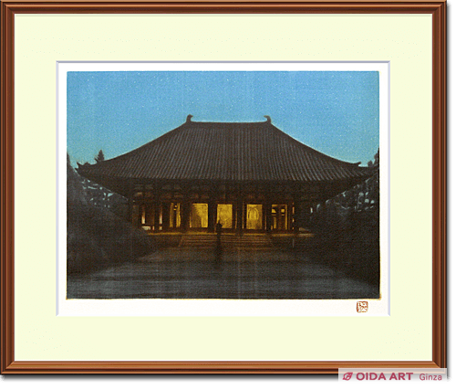 Hirayama Ikuo Night of Toshodai-ji Temple