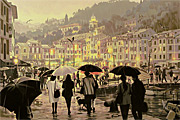 Sasakura Teppei Portofino in the rain
