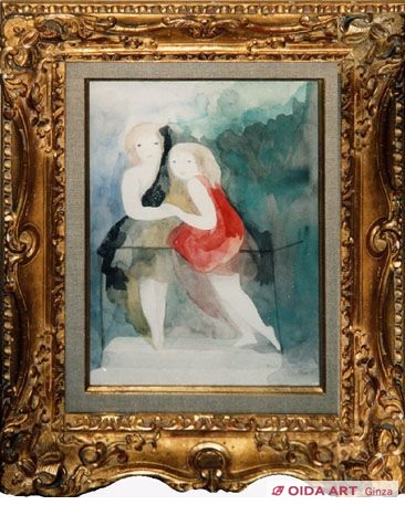 Laurencin Marie  Young woman on balcony