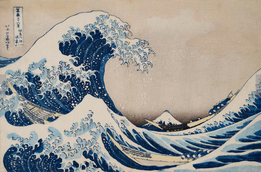 富嶽三十六景 神奈川沖浪