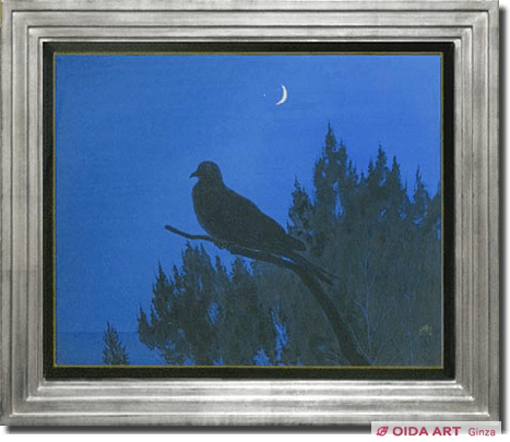 千住博 夜の一隅 | 絵画など美術品の販売と買取 | 東京・銀座 おいだ美術