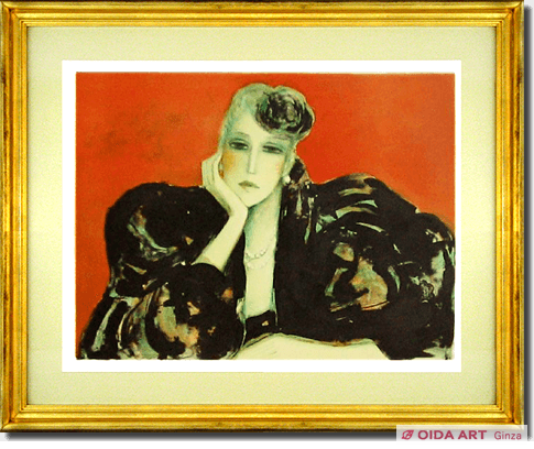カシニョール「ソフィー」 東京・銀座 おいだ美術。現代アート・日本画・洋画・版画・彫刻など美術品の豊富な販売・買取実績ございます。