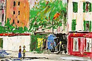 Utrillo Maurice Lapin  from inspiration village