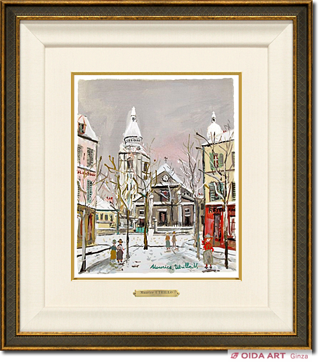 Utrillo Maurice St. Pierre church from inspiration village