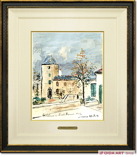 Utrillo Maurice St-Bernard’s Castle  from inspiration village