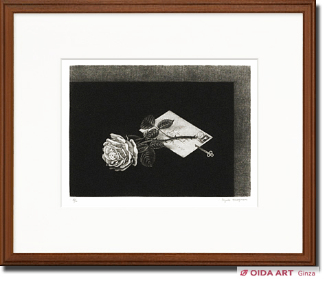Hasegawa Kiyoshi A rose and a sealed letter
