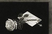 Hasegawa Kiyoshi A rose and a sealed letter