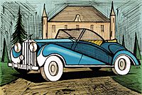 Buffet Bernard Blue Rolls-Royce Motors1937