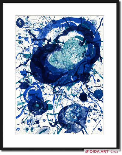 Sam Francis Untitled （Michel Waldberg: Poèmes dans le ciel）1