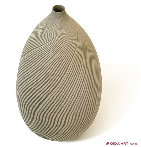 松井康成 練上壷 | 絵画など美術品の販売と買取 | 東京・銀座