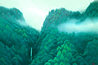 Higashiyama Kaii(new reprint) Mountain valley (new reprint picture)