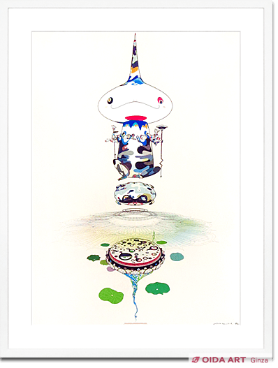 Murakami Takashi Double helix inversion (White)