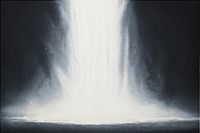 Senju Hiroshi Water fall on lithograph # 1 (2005)