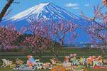 Yamagata Hiro  Essence of Japan – Enjoying seeing cherry blossom in Mt.Fuji