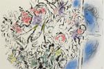 Chagall  Marc Offering of flower