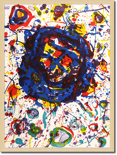 Sam Francis Untitled （Michel Waldberg: Poèmes dans le ciel）2