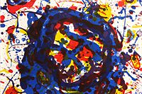 Sam Francis Untitled （Michel Waldberg: Poèmes dans le ciel）2