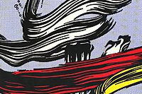 Lichtenstein Roy BRUSHSTROKES