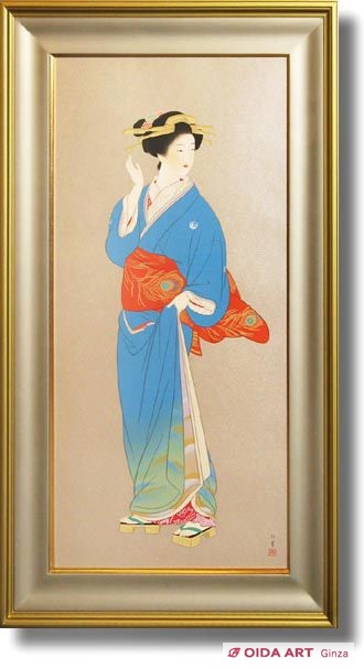 上村淳之作 雪椿 日本画 シルクスクリーン （楽天市場】上村
