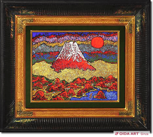 絹谷幸二 日輪淡島富士 | 絵画など美術品の販売と買取 | 東京・銀座