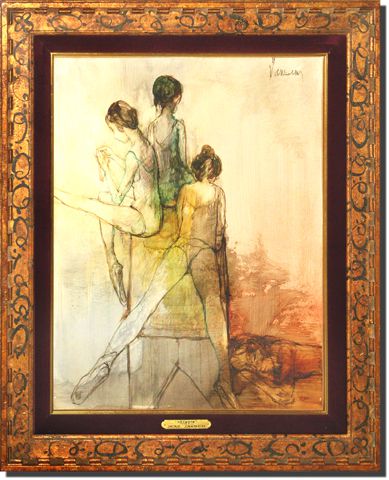 Jean Jansem Dancers who take a rest