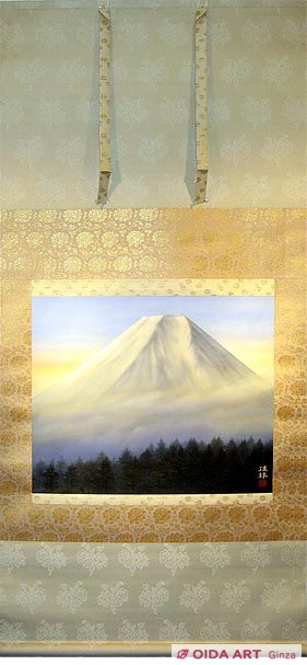朝富士 絵画など美術品の販売と買取 東京 銀座 おいだ美術
