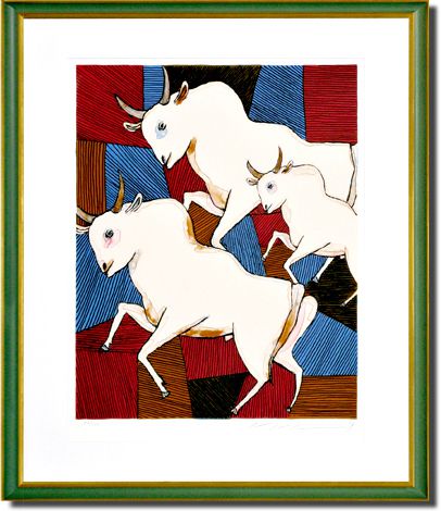 Ikeda Masuo  White cow