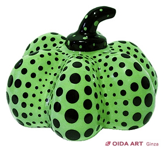 Kusama Yayoi Pumpkin / large(Green)