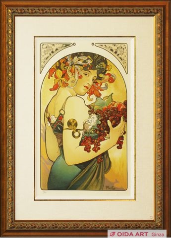 Mucha Maria Alphonse Fruit