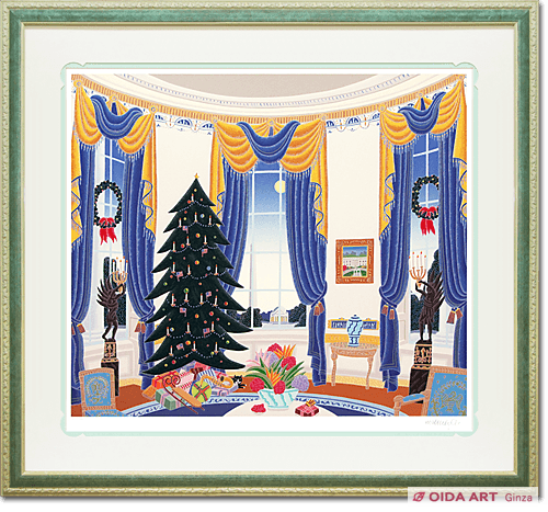 Mcknight Thomas White House – Blue room