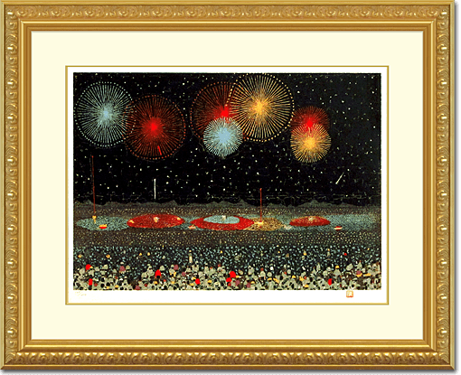 Yamashita Kiyoshi Fireworks in Nagaoka (small)