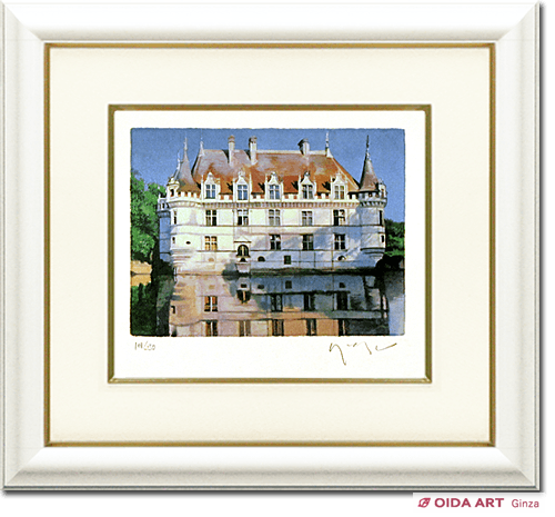 Yamagata Hiro Chateau Chenonceaux in the morning