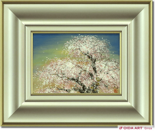 木村圭吾 三春の滝桜 | 絵画など美術品の販売と買取 | 東京・銀座 おい