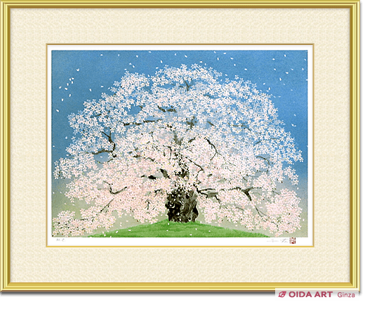 Nakajima Chinami Daigo cherry blossoms (1)